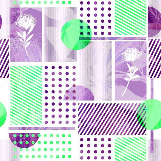 几何印花华亿平台图片