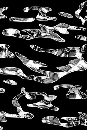 几何印花华亿平台图片