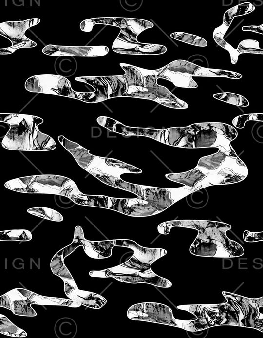 几何印花华亿平台图片