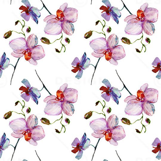 水彩印花华亿平台图片