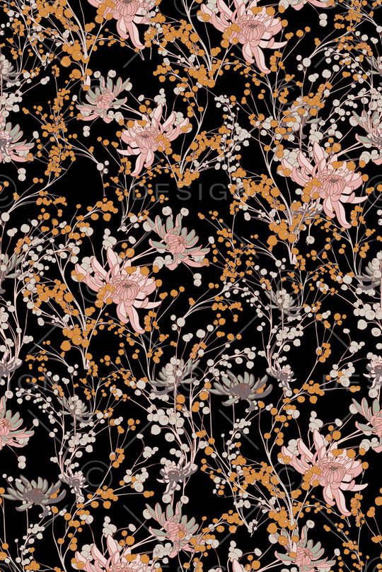 复古印花华亿平台图片