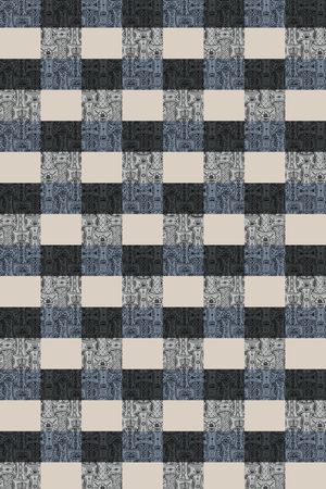 几何印花华亿平台图片