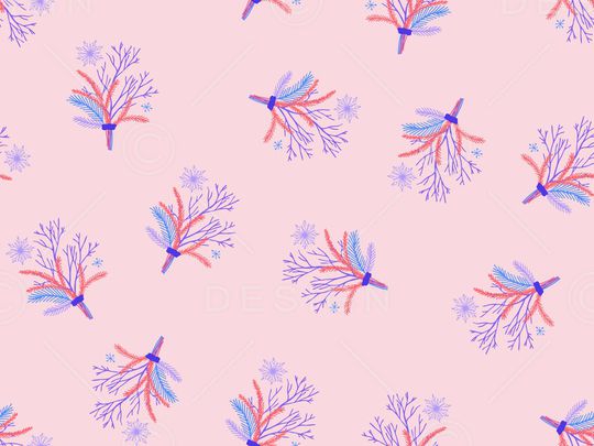 小清新印花华亿平台图片