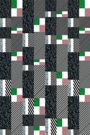 几何印花华亿平台图片