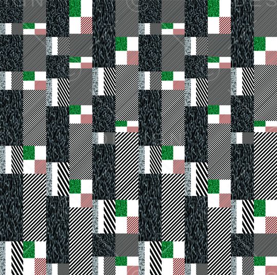 几何印花华亿平台图片