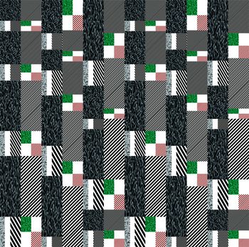 几何印花华亿平台图片