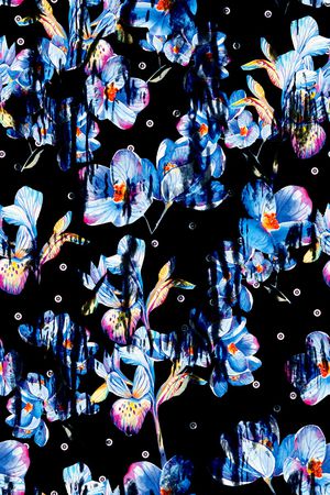 佩斯利印花华亿平台图片