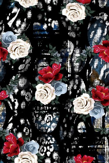 佩斯利印花华亿平台图片