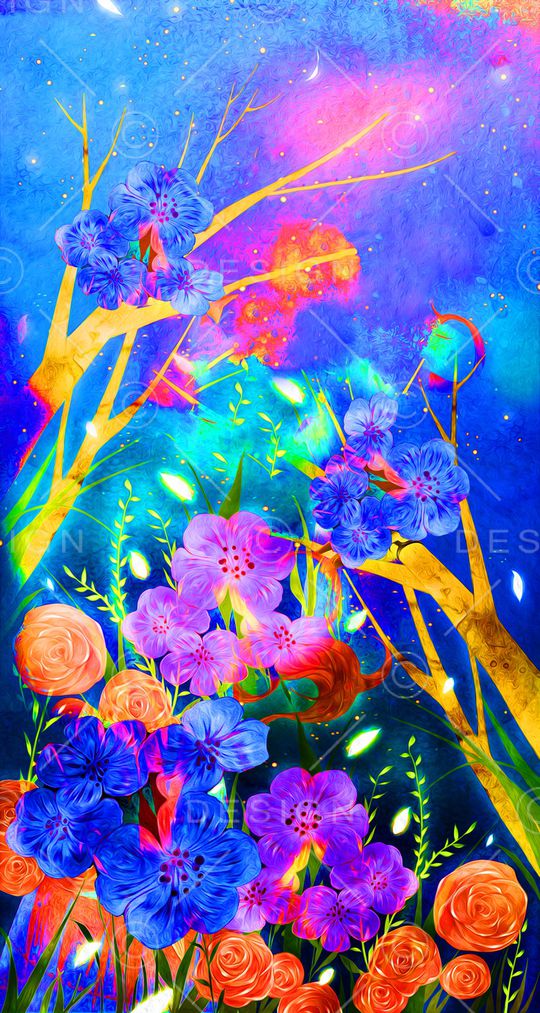 定位花印花华亿平台图片