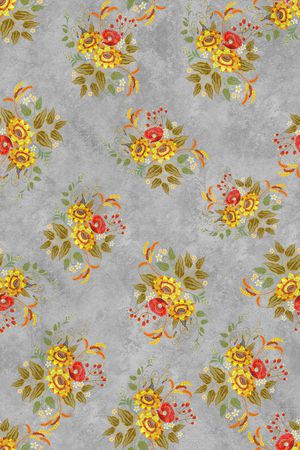 复古印花华亿平台图片