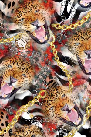 动物印花华亿平台图片