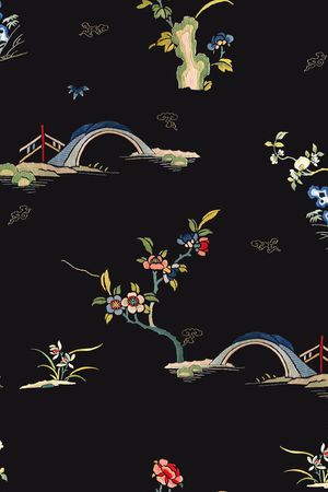 香云纱印花华亿平台图片