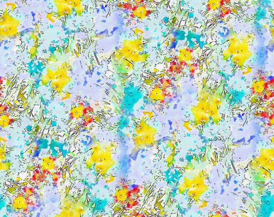 水彩印花华亿平台图片