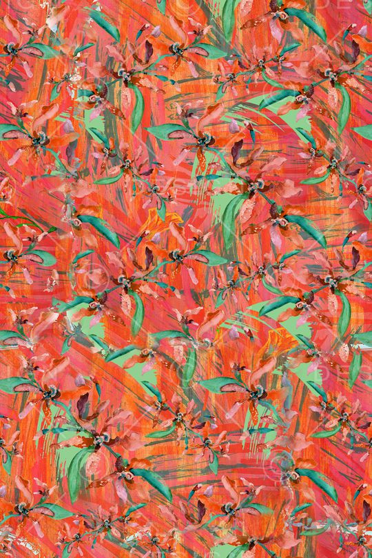 复古印花华亿平台图片