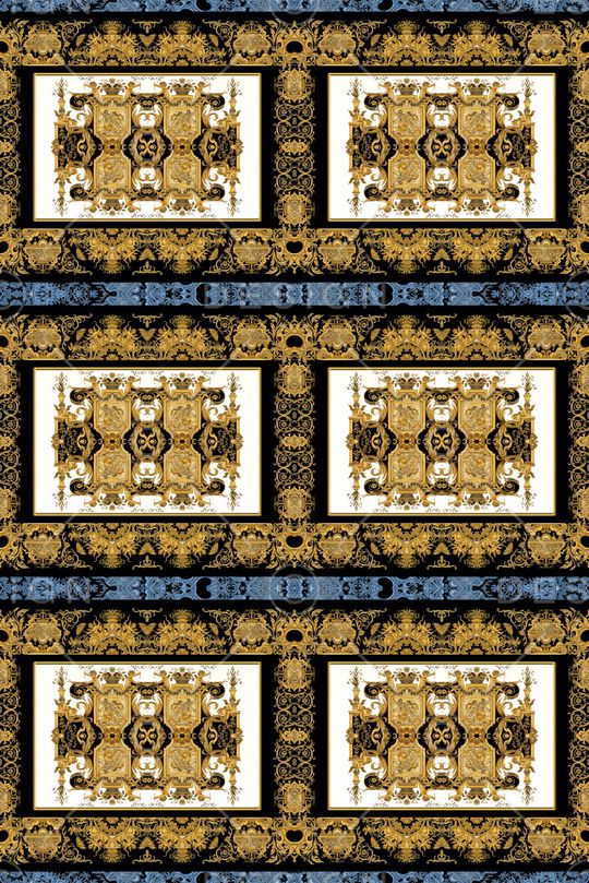 复古印花华亿平台图片