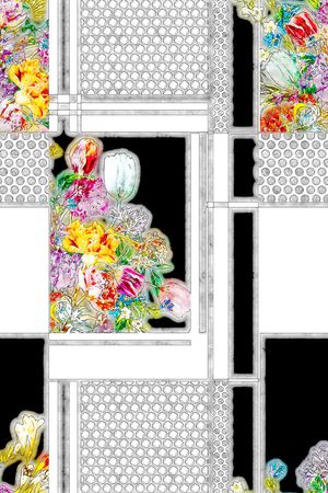 水彩印花华亿平台图片