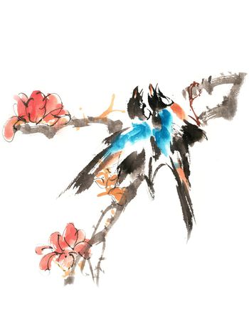 鸟印花华亿平台图片