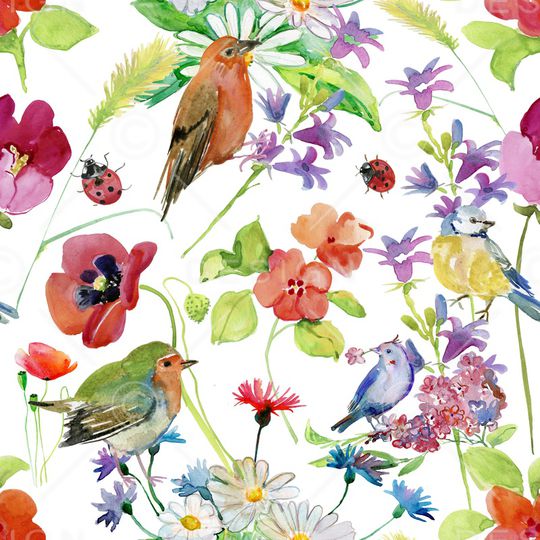 水彩印花华亿平台图片