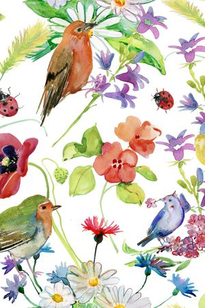 水彩印花华亿平台图片