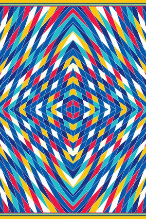 几何印花华亿平台图片