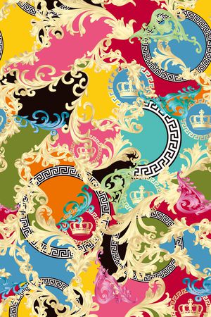 大牌风印花华亿平台图片