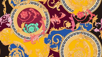 大牌风印花华亿平台图片