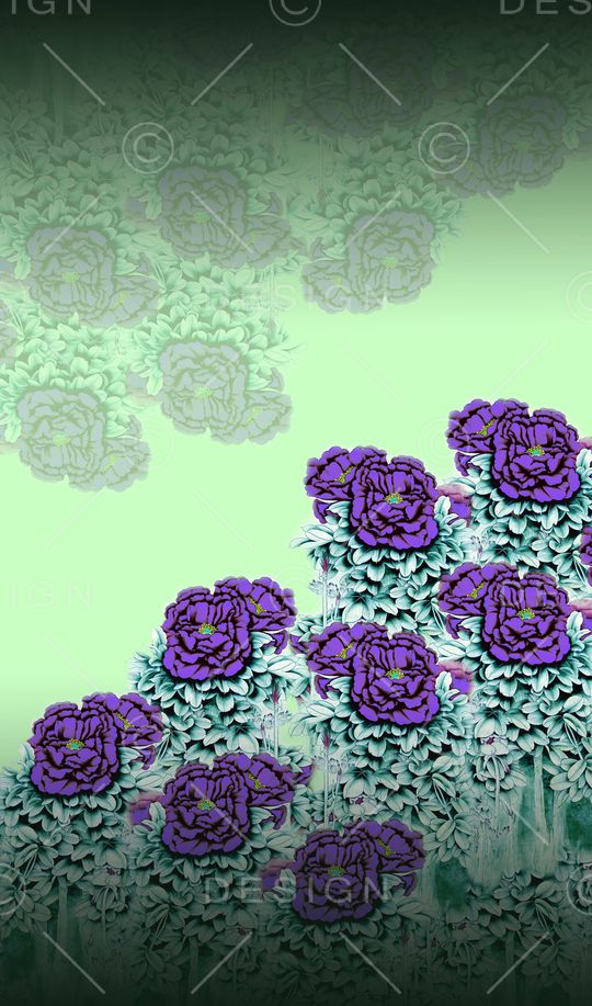 定位花印花华亿平台图片