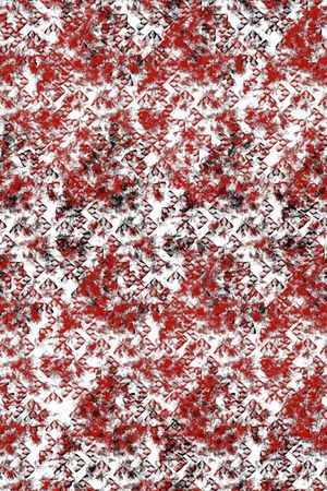 抽象男装印花华亿平台图片