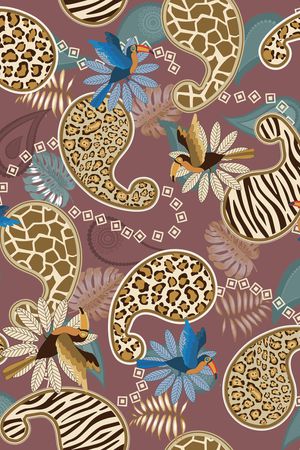 动物印花华亿平台图片