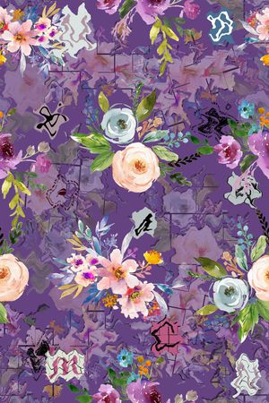 旗袍印花华亿平台图片