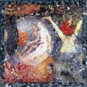 抽象印花华亿平台图片