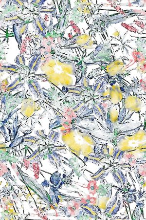 水彩印花华亿平台图片