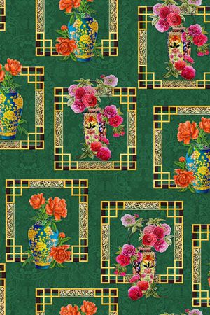 大牌风印花华亿平台图片