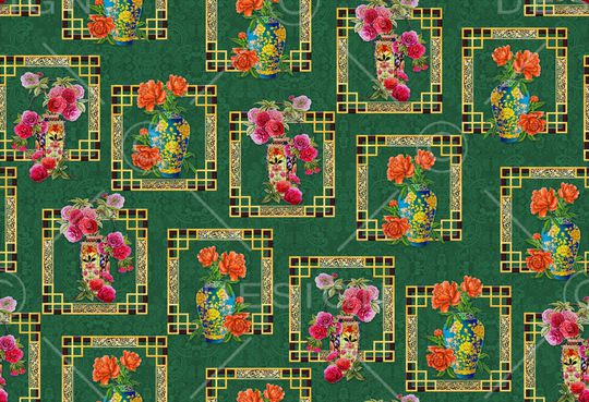 大牌风印花华亿平台图片