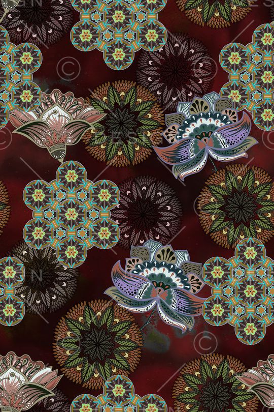 大牌风印花华亿平台图片