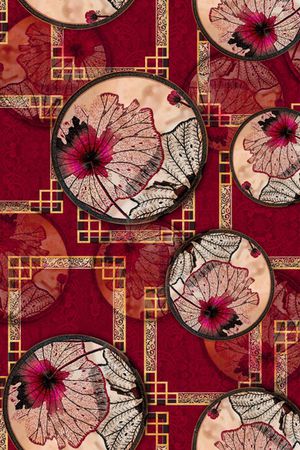 大牌风印花华亿平台图片