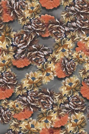 复古印花华亿平台图片