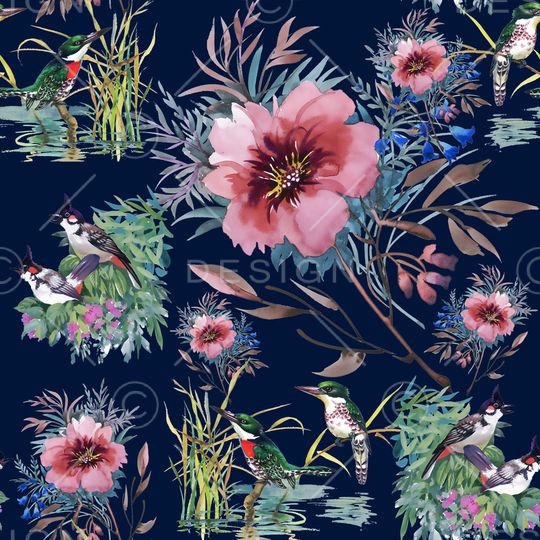 水彩印花华亿平台图片