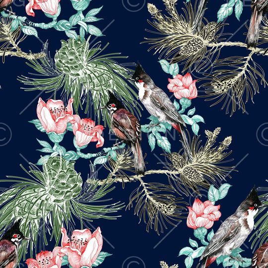 水彩印花华亿平台图片