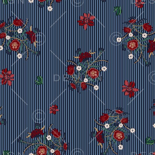 条纹印花华亿平台图片