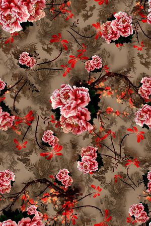 女装印花华亿平台图片