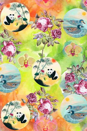 数码华亿平台印花华亿平台图片