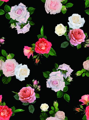 复古印花华亿平台图片