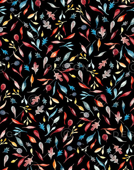 绿植树叶印花华亿平台图片