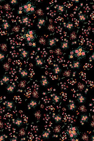 抽象花卉印花华亿平台图片