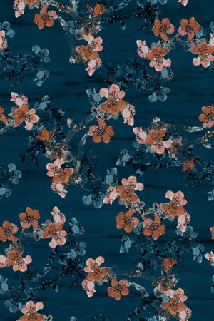 梅花印花华亿平台图片