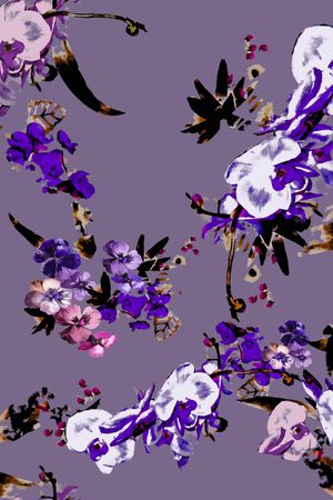 水彩印花华亿平台图片