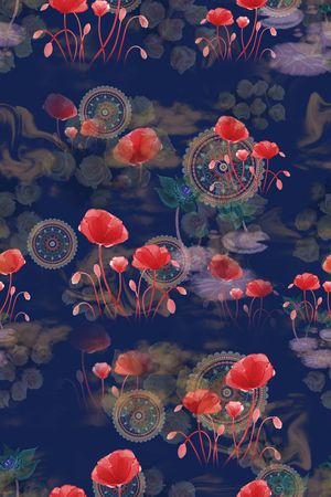 女装印花华亿平台图片