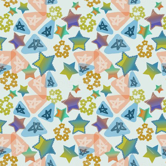 卡通婴童图案印花华亿平台图片