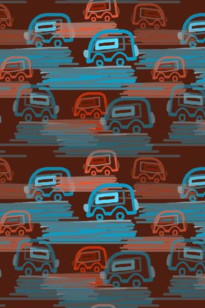 小汽车印花华亿平台图片